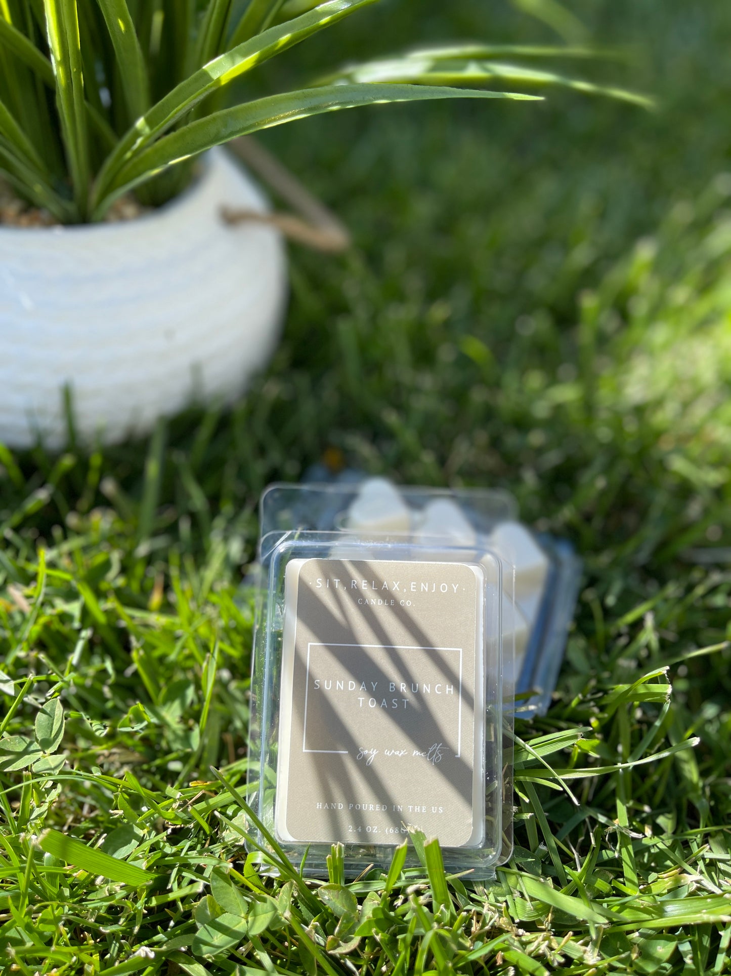 SUNDAY BRUNCH TOAST - HEART SHAPED SOY WAX MELT